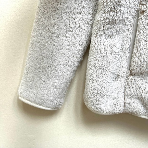 St John's Bay Active Short Pile Faux Fur Fleece Moto Pullover Sweater, Size M - Picture 6 of 15